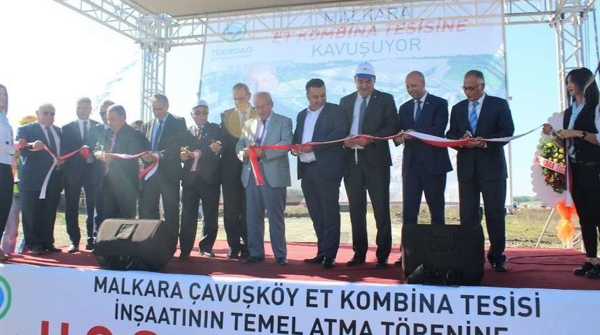 T&uuml;rkiye&rsquo;nin İkinci B&uuml;y&uuml;k Et Kombina Tesisinin Temeli Atıldı