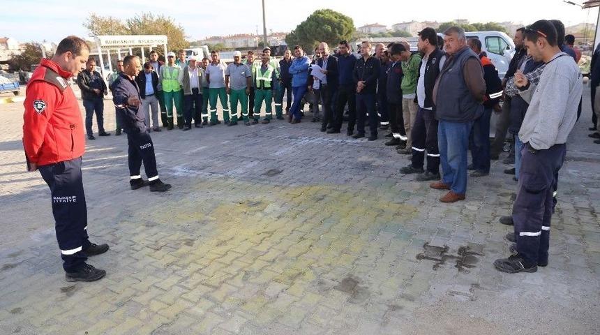 Burhaniye Belediyesi&rsquo;nde Tatkibat