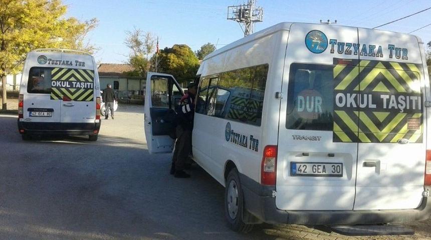 Kulu&rsquo;da Jandarma Trafik Timlerinden Denetim