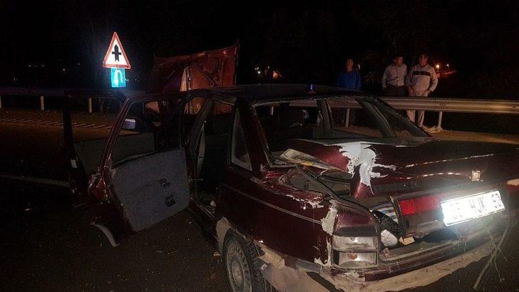 Manisa’da Tır Otomobile Çarptı: 8 Yaralı G5