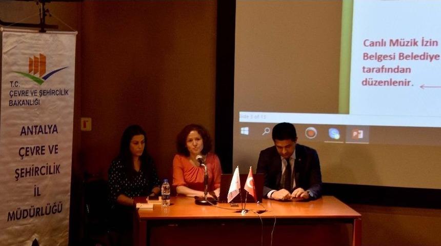 Kalei&ccedil;i Esnafına G&uuml;r&uuml;lt&uuml; Eğitimi