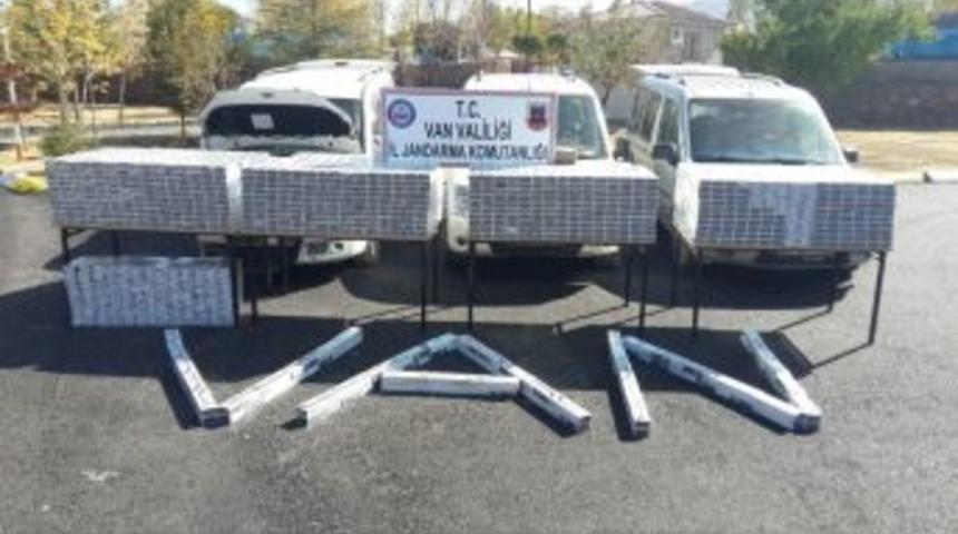 Van&rsquo;da 4 Bin 500 Paket Ka&ccedil;ak Sigara Ele Ge&ccedil;irildi