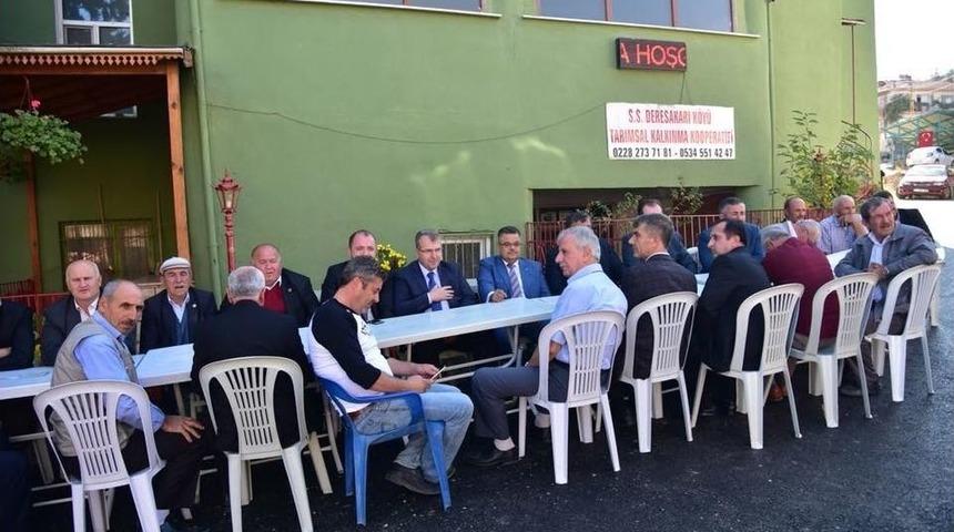 Başkan Yağcı, K&ouml;yl&uuml;lerle Bir Araya Geldi