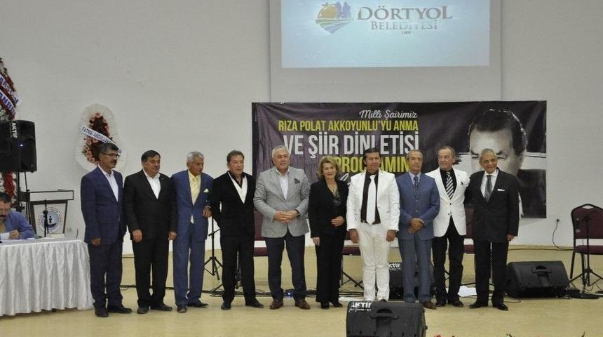 Şair Rıza Polat Akkoyunlu, &Ouml;l&uuml;m&uuml;n&uuml;n 47. Yılında D&ouml;rtyol&rsquo;da Anıldı