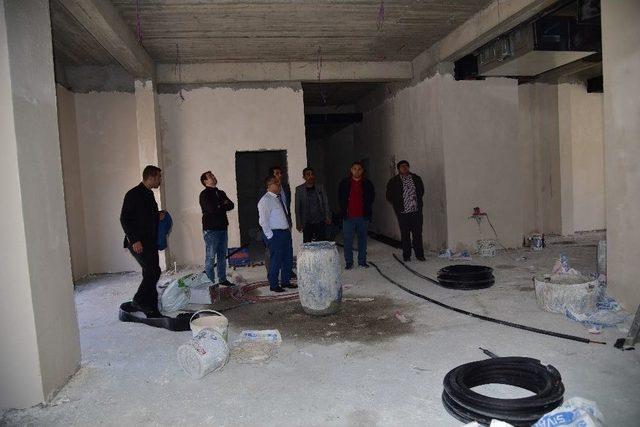 Başkan Yağcı, &Ccedil;alışmaları Yerinde İnceledi 1