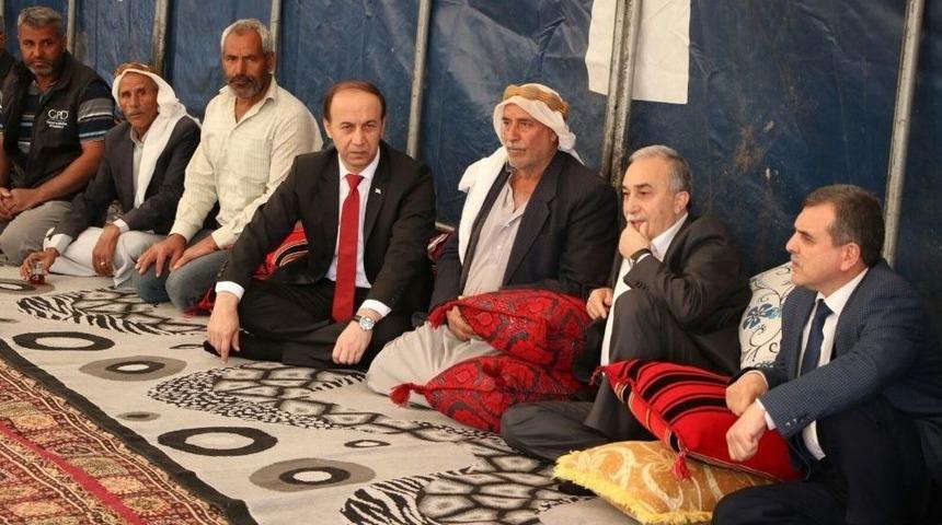 Fakıbaba&rsquo;dan Pamuk Yığınında Hayatını Kaybeden &Ccedil;ocukların Ailesine Ziyaret