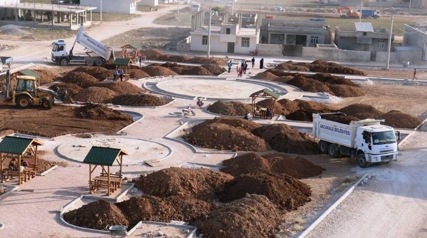 Ak&ccedil;akale&rsquo;de Yeşil Alan Seferberliği