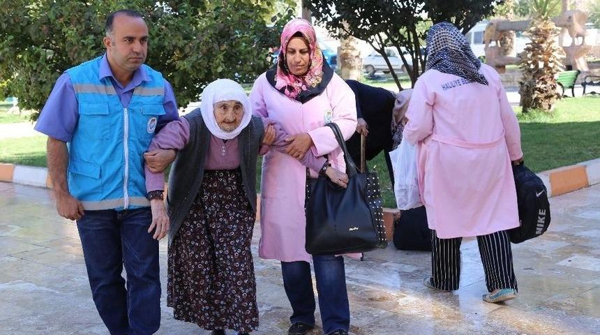 Haliliye Belediyesinden Yaşlı Kadınlara Sağlık Turu
