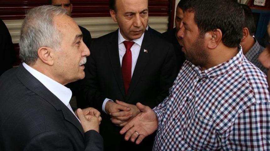 Bakan Fakıbaba Esnafla Bir Araya Geldi