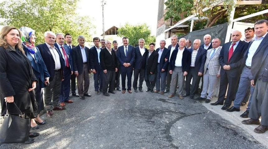 Başkan G&uuml;rkan Hizmetleri İnceledi