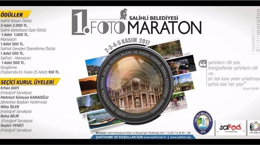 Salihli&rsquo;de &Ouml;d&uuml;ll&uuml; Foto Maraton Heyecanı Başlıyor