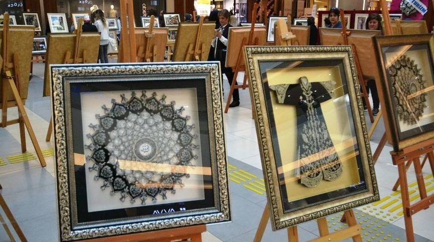 Avm&rsquo;de Kağıt R&ouml;lyef Sergisi A&ccedil;ıldı