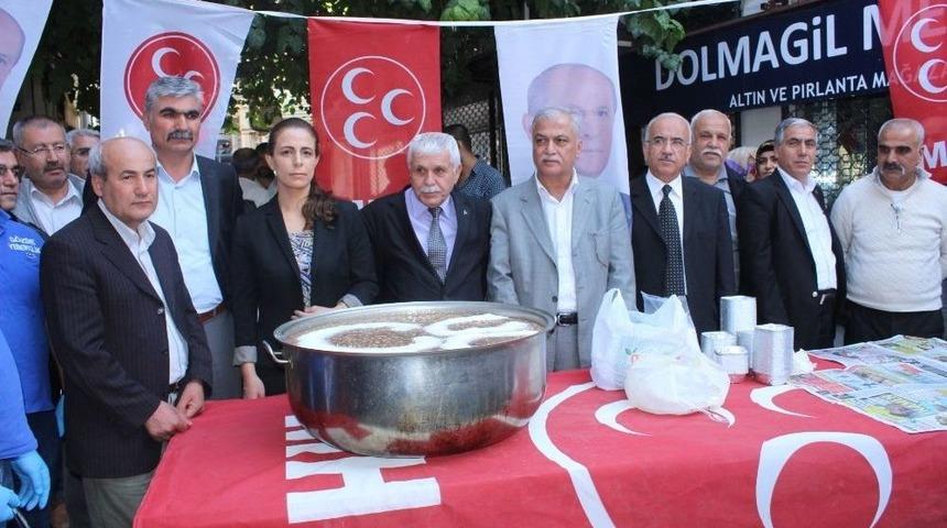 Mhp&rsquo;den 2 Bin Kişilik Aşure Dağıtımı