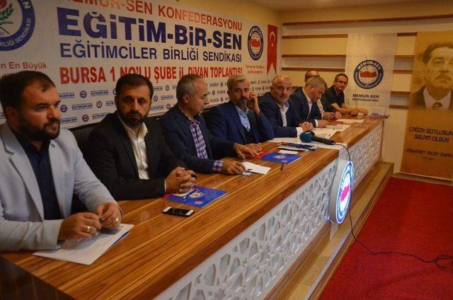 Eğitim-bir-sen Genel Başkan Yardımcısı Olçum, Yök’ün Yaptığı Sınav Değişikliklerini Eleştirdi: 1