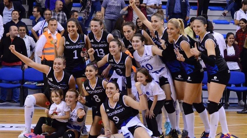 Vestel Ven&uuml;s Sultanlar Ligi: Seramiksan: 3 - Bursa Bbsk:2