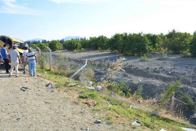 Dalaman’da Otomobil Şarampole Devrildi; 1 Yaralı 2