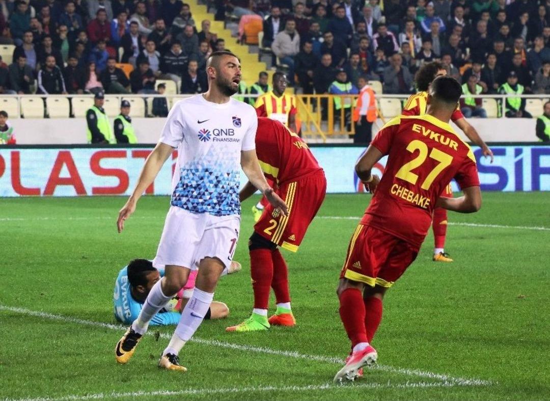 S&uuml;per Lig: Evkur Yeni Malatyaspor: 1 - Trabzonspor: (ma&ccedil; Sonucu)