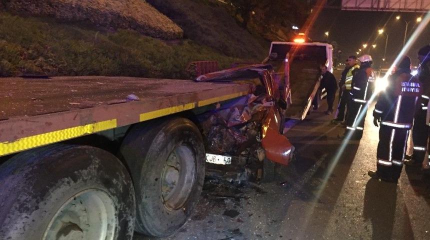 Maltepe’de Feci Kaza; 1 Ölü