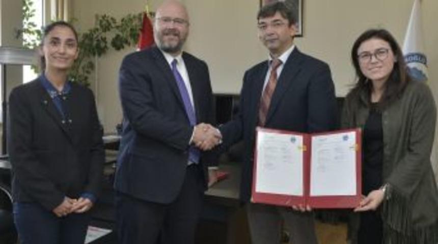 Kmü İle Michigan Stabe Üniversitesi Arasında Protokol