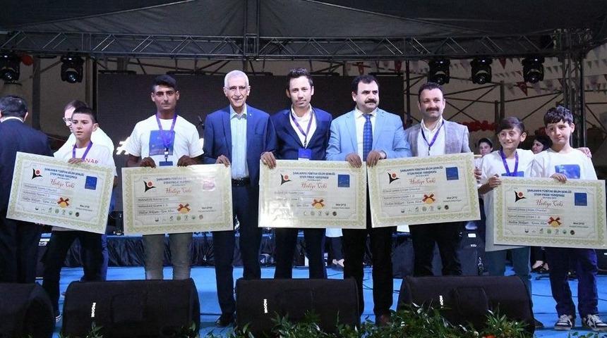 Şanlıurfa Bilim Şenliğinde Dereceye Girenlere &Ouml;d&uuml;l Verildi