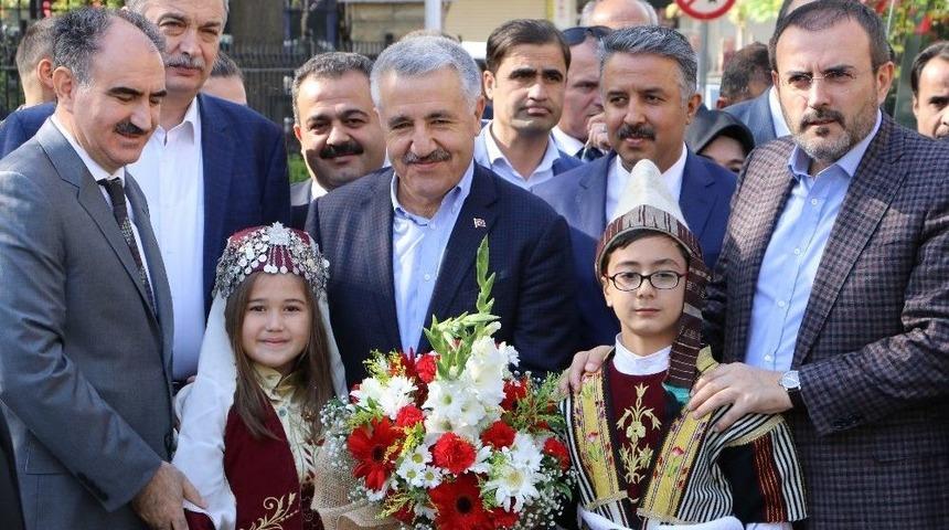 Bakan Arslan Kahramanmaraş&rsquo;ta