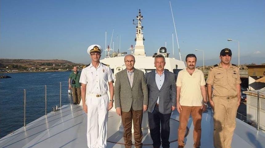 Vali Demirtaş, Botaş’ta İncelemelerde Bulundu