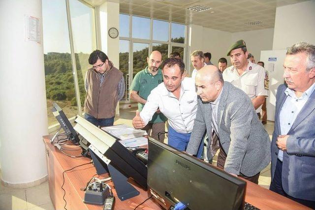 Vali Demirtaş, Botaş’ta İncelemelerde Bulundu