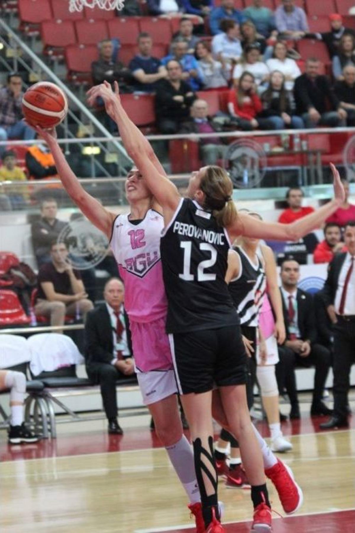 Bilyoner.com Kadınlar Basketbol Ligi: Ag&uuml;: 64 - Beşiktaş: 50