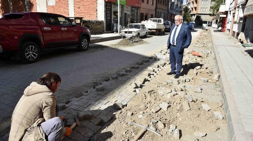 Doğalgaz Sonrası Parke &Ccedil;alışmaları Aralıksız S&uuml;r&uuml;yor