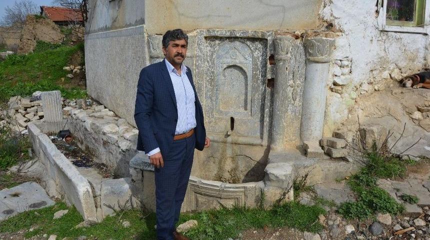 Bizans Ve Sel&ccedil;uklu D&ouml;nemine Ait &Ccedil;eşme Ve Hamam Koruma Altında