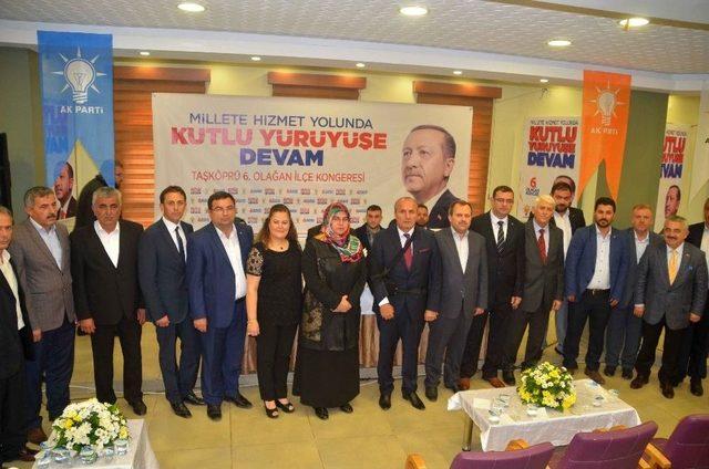 Ak Parti Taşköprü İlçe Başkanlığına Hüseyin Erol Seçildi