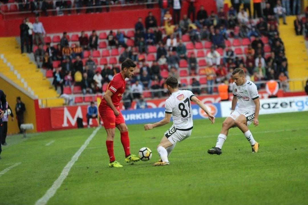Kayserispor: 2 - Atiker Konyaspor: 1 (ma&ccedil; Sonucu)