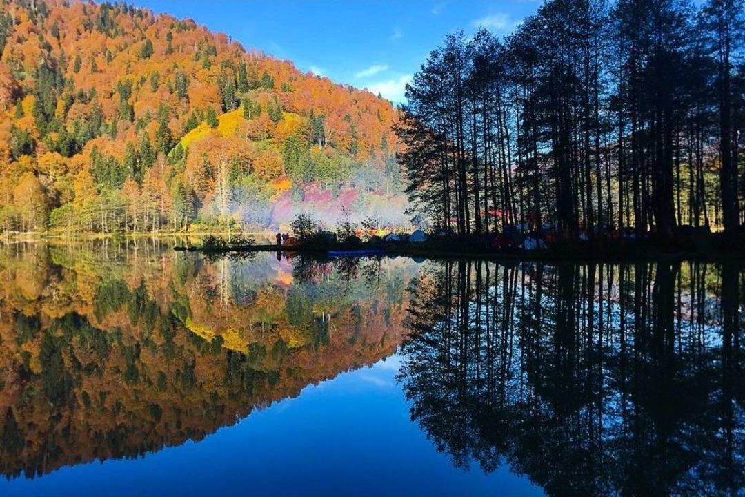 G&uuml;m&uuml;şhaneli Dağcılar Karag&ouml;l&rsquo;de Kamp Kurdu