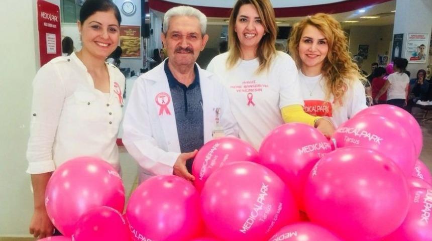 Hastane &Ccedil;alışanları Meme Kanseri İ&ccedil;in Buluştu