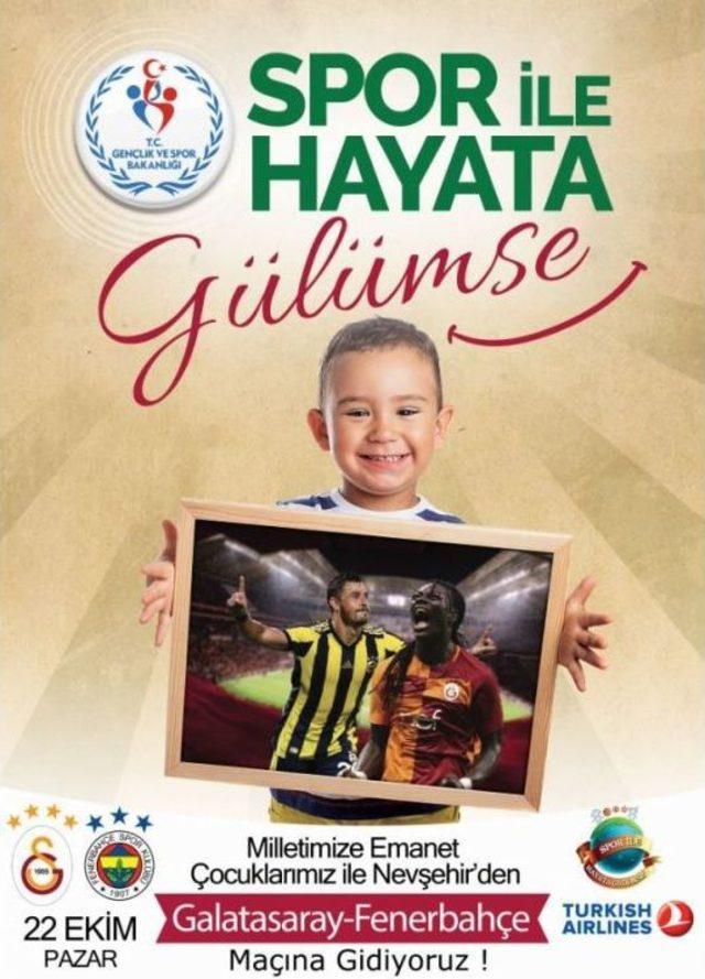 Nevşehirli Çocuklar Derbiyi Tribünden İzledi 3