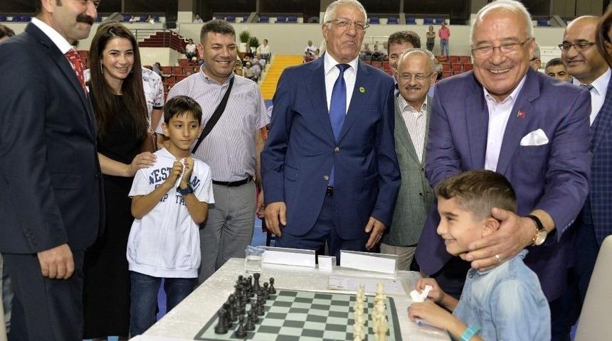 Uluslararası Mersin A&ccedil;ık Satran&ccedil; Turnuvası Başladı
