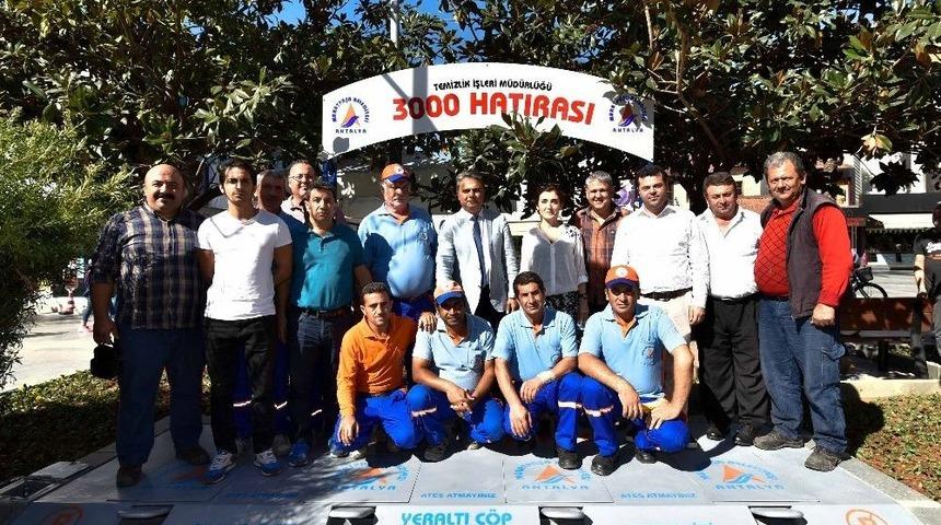 Muratpaşa’da 3 Bininci Konteyner Yeraltında