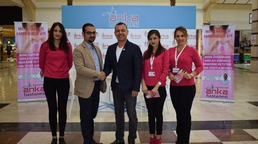 Gaziantep’te Meme Kanseri Bilinçlendirme Standı