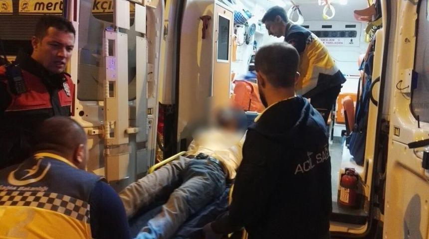 Bağımlı Gen&ccedil; Hastaneye Kaldırıldı