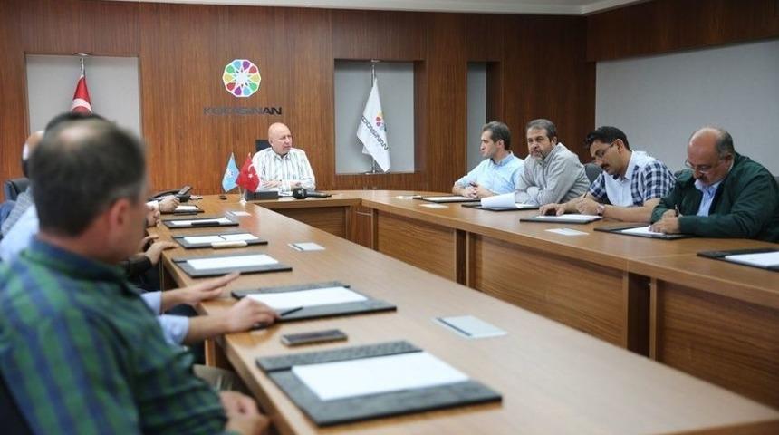 Başkan &Ccedil;olakbayrakdar, İstişare Toplantısı Ger&ccedil;ekleştirdi