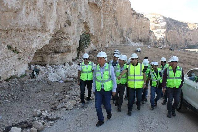 Dsi Heyeti Hasankeyf İlçesindeki Çalışma Alanlarını İnceledi