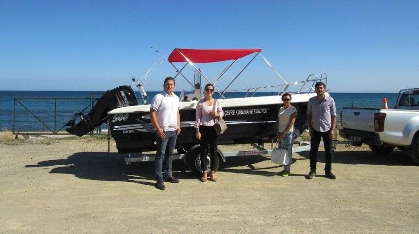 Teski, &Ccedil;evre Koruma Ve Kontrol Teknesi Hizmete Alındı