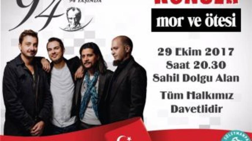Cumhuriyet&rsquo;in 94. Yılı Mor Ve &Ouml;tesi Konseri İle Kutlanacak