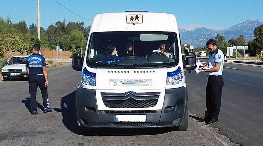 Okul Servisleri Denetleniyor