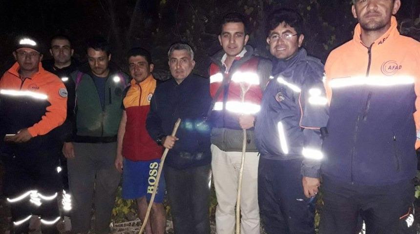 Kanyonda Kaybolan 4 Kişi Afad Ekiplerince Kurtarıldı