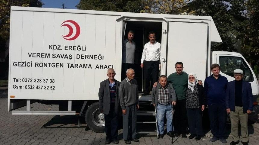 Kdz. Ereğli Verem Savaş Derneği Sağlık Taraması Yaptı