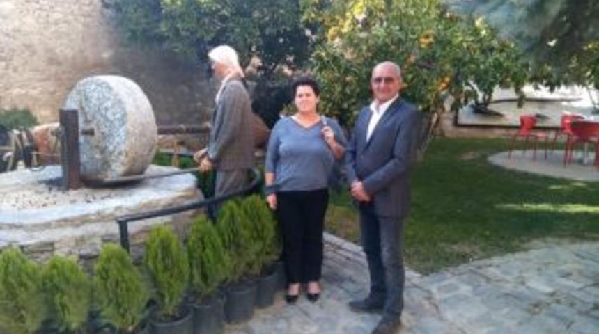 Milet M&uuml;ze M&uuml;d&uuml;r&uuml; Hasibe Akat İslam&rsquo;dan S&ouml;ke Kent M&uuml;zesi&rsquo;ne Ziyaret