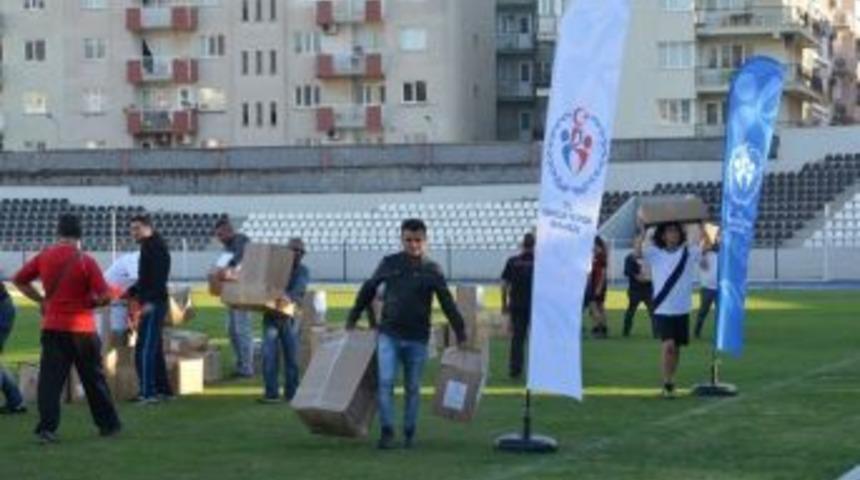 Aydın’da Spor Kulüplerine Malzeme Yardımı Devam Ediyor