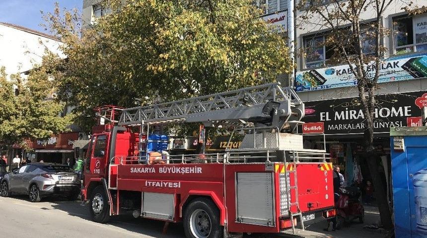 İtfaiye Ekipleri Ağaçta Kalan Kediyi Kurtardı