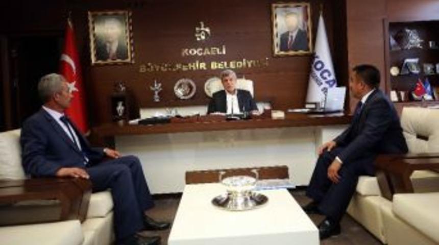 Ak&ccedil;akent Belediye Başkanından, İbrahim Karaosmanoğlu&rsquo;na Ziyaret